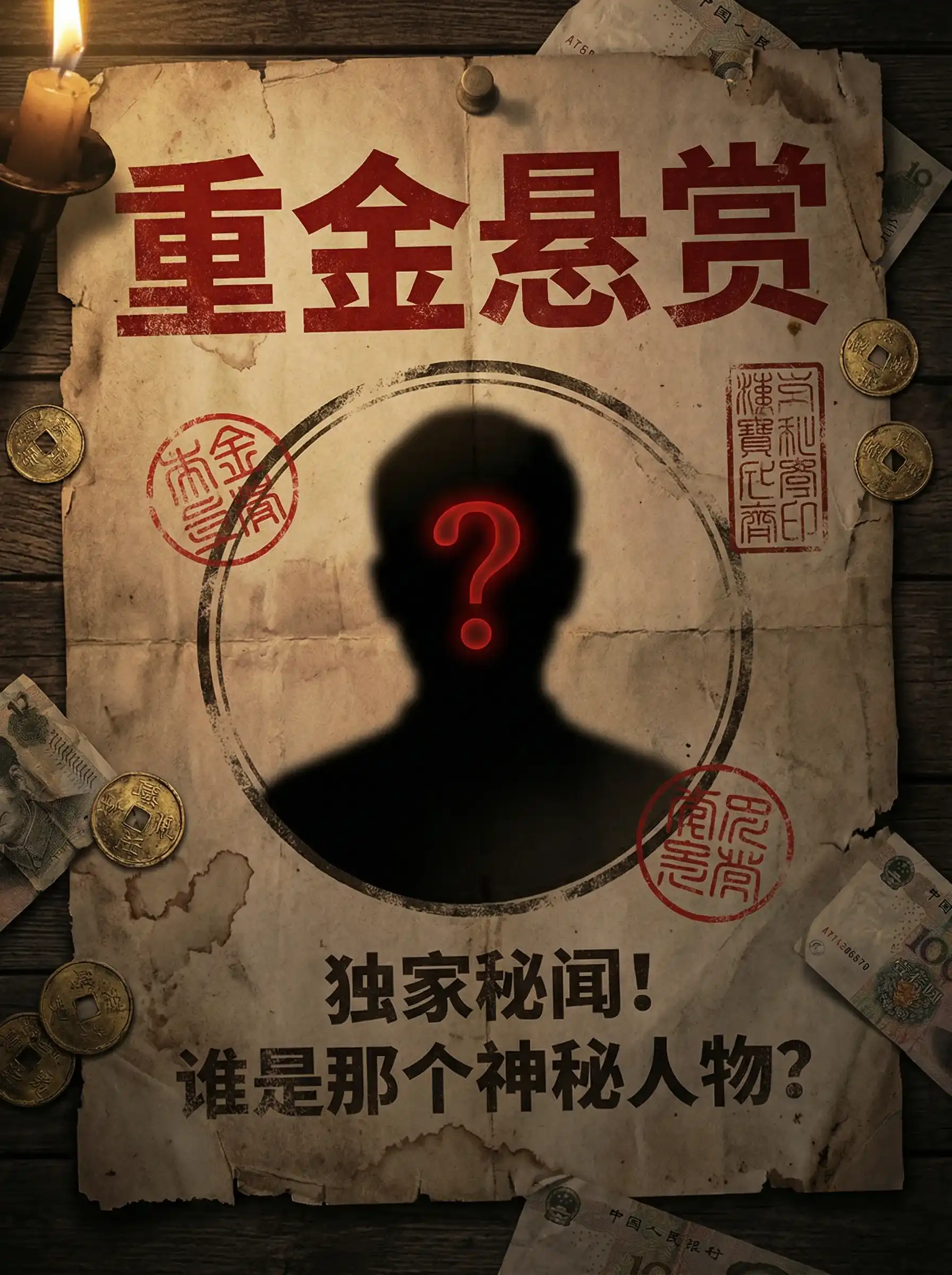 黄蓉的献身 - 重金悬赏线索征集令